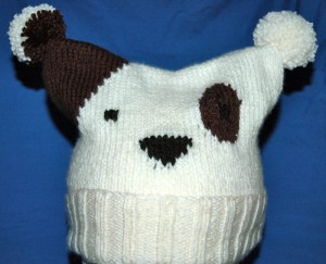 Aran dog hat knitting pattern