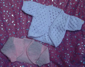 Dolls cardigan knitting patterns