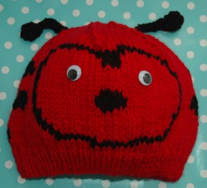 Chunky ladybird Hat Childrens to Adults