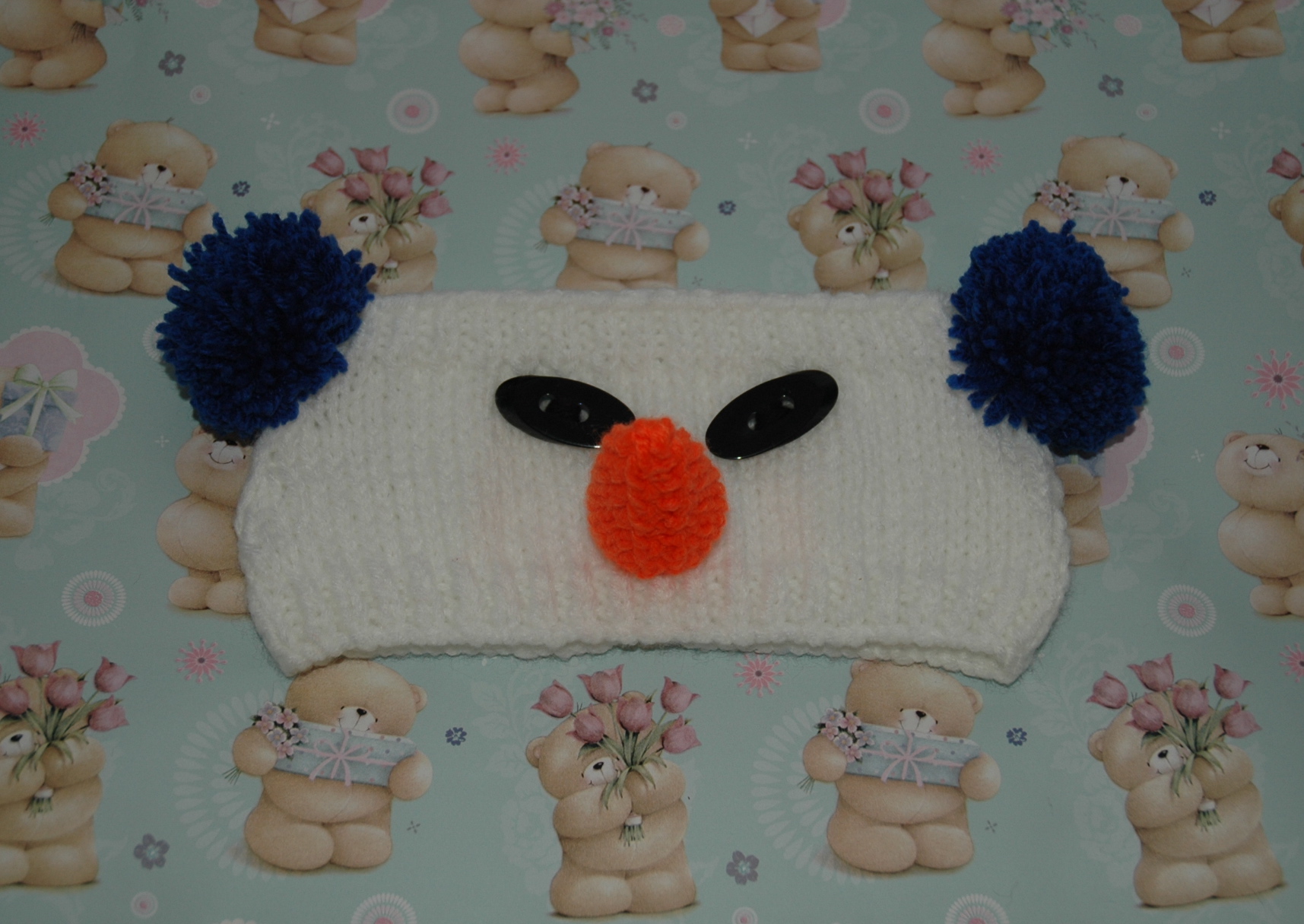 Chunky Snowman Headband