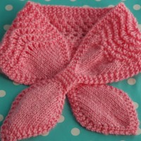 Lacy dog scarf