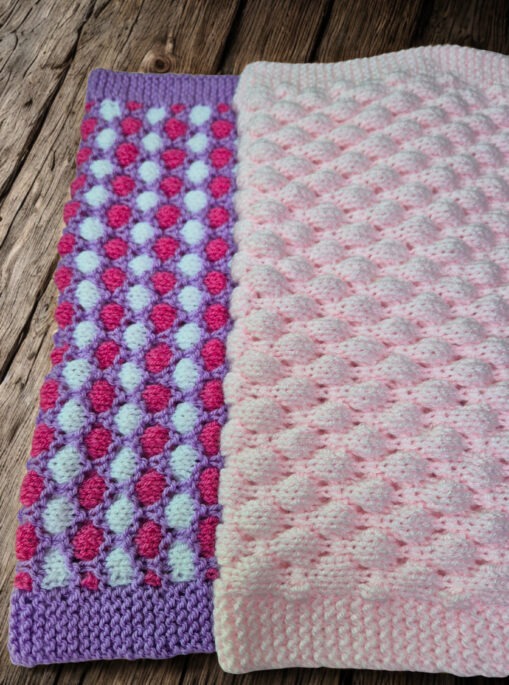 Dolls bubble effect blankets